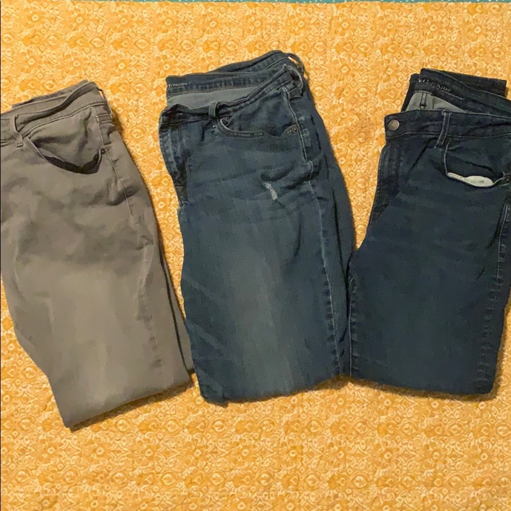 3 pair old navy pants
